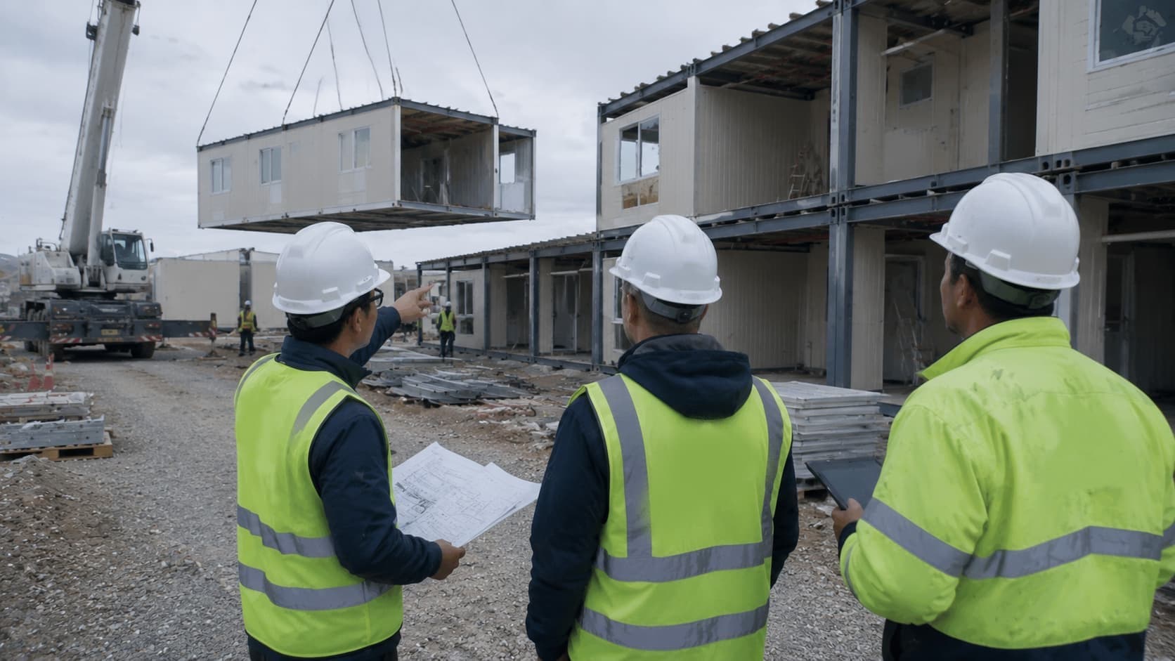 modular building installation and engineering inspection